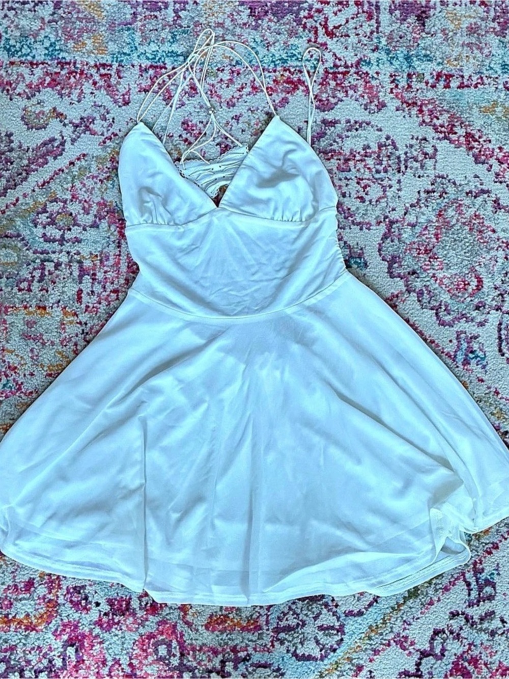 White Mini Dress Like New